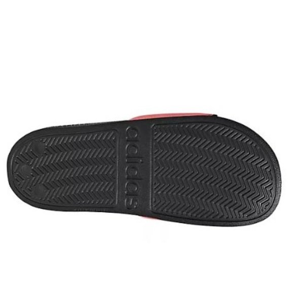 Adidas Adilette Retro Script Womens Shower Cloudfoam Slide Comfort Sport Sandals - Picture 5 of 5